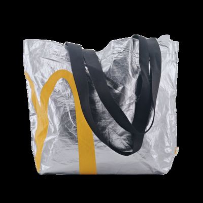 R-152 Custom Logo Tote Bag Fashionable Lady Style Portable Cotton Bag Environmentally Protected for Shopping proveedor