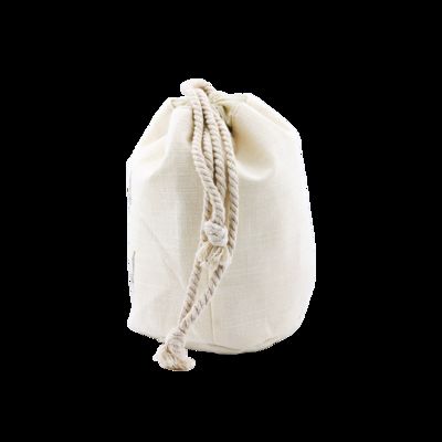 CR-107 Bolsa de maquillaje Bolsa de cosméticos Estuche de lápices Monedero de lino Bolsas de almacenamiento en blanco proveedor