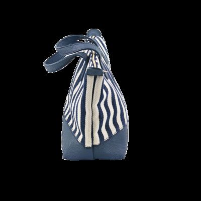 CR-156 Mano de cuerda lienzo bolsa de hombro Tropical de la palma Impreso cierre de cremallera bolsas grandes proveedor