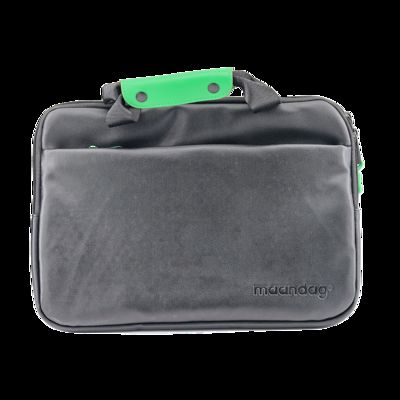 CR-124 Mano de cuerda lienzo Tote Bolsa de playa Tropical de la palma Impreso cierre de cremallera bolsas Tote grandes gris proveedor