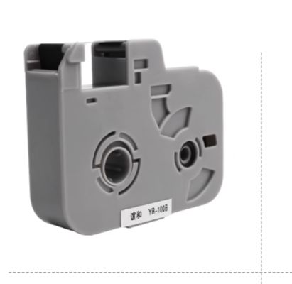 cinta de etiqueta negra para YP500 600 máquina de letras electrónicas, impresora de identificación por cable, marcado de alambre proveedor
