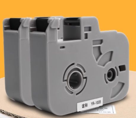 cinta de etiqueta negra para YP500 600 máquina de letras electrónicas, impresora de identificación por cable, marcado de alambre proveedor