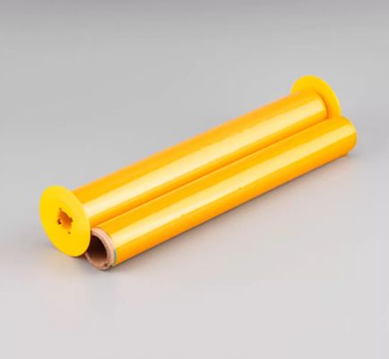 Yellow Print label tape Sticker 265mm*76m Sign Sticker Wide Format Logo proveedor