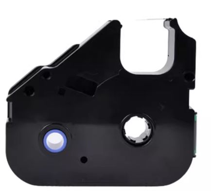 HM-LB-12BI LB C-100 C-200 C-210 white printer ribbon cassette Electronic Lettering Machine label printer 100m proveedor