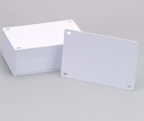 45mmx70mm PVC Four hole label HMK SR-80120PF proveedor