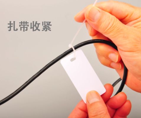 32mmx68mm PVC Single hole label HMK SR-3268P white proveedor