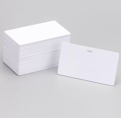 SG458005 45mmx80mm pvc Long side single hole hanging tag white proveedor