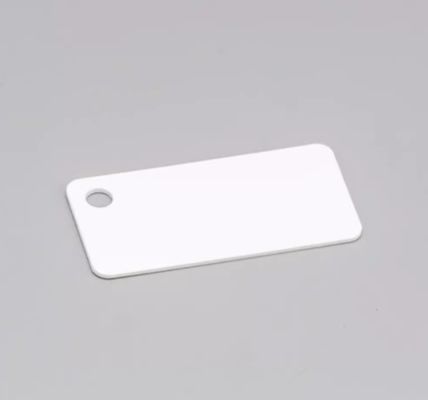 25mmx50mm PVC Single hole label HMK SR-2550P white proveedor
