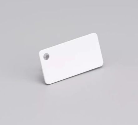 25mmx50mm PVC Single hole label HMK SR-2550P white proveedor