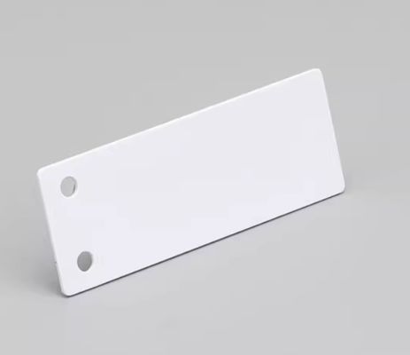 25mmx70mm PVC Double hole label white SR-2570PD proveedor