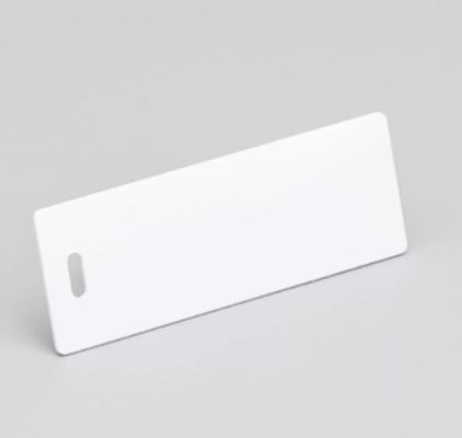 SG306001 30mmx60mm PVC Single hole label white proveedor