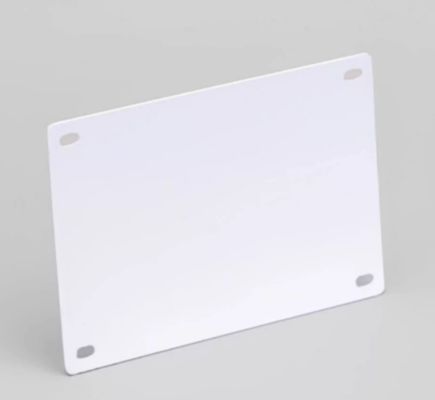 SR-LB 120mmx70mm PVC Display nameplate White proveedor