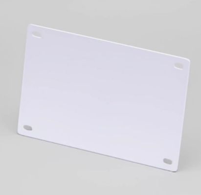 SR-LB 120mmx70mm PVC Display nameplate White proveedor