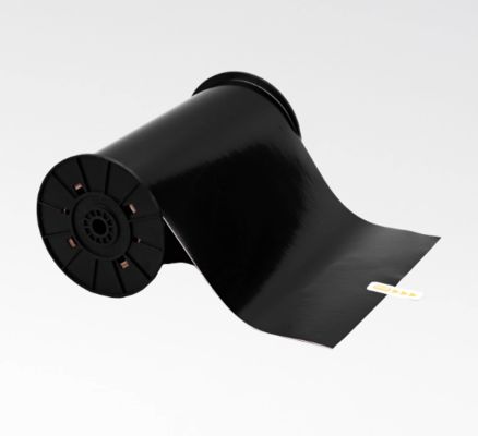 Black Print label tape WYRB-260BK 26.5cm*20m Sign Sticker Wide Format Logo proveedor