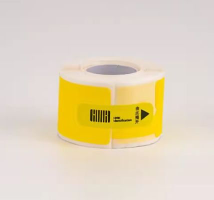 GE-16Y 26mm*79mm Printing Label sticker yellow proveedor