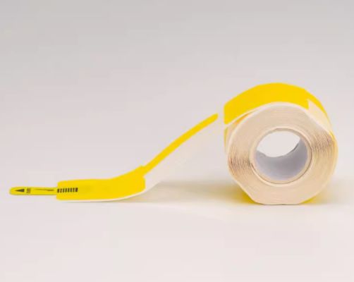 GE-16Y 26mm*79mm Printing Label sticker yellow proveedor