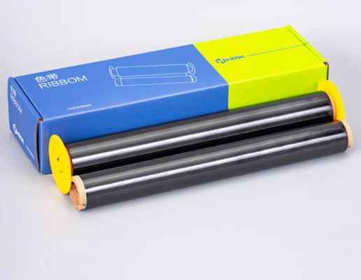 Black Print label tape HMK 265mm*76m Sign Sticker Wide Format Logo proveedor