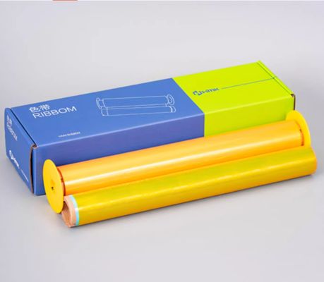 Yellow Print label tape HMK HLB-300Y 29cm*100m Sign Sticker Wide Format Logo proveedor