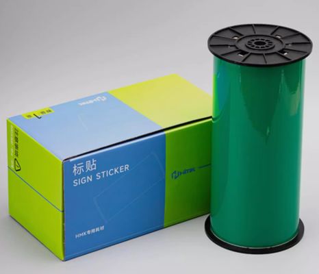 Green Print label tape 300mmx15m Sign Sticker Wide Format Logo proveedor