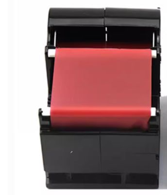 Red printer ribbon cassette For LB M-300 C-450P C-330P C-460P Electronic Lettering Machine Tube printer 130m proveedor