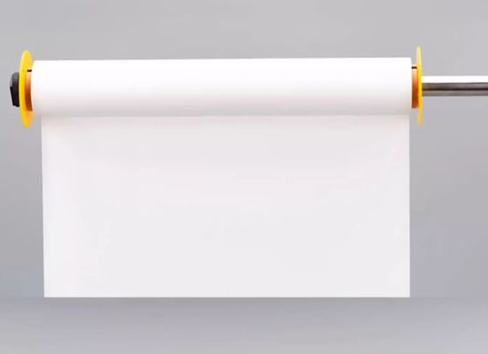 White Print label tape HMK BRK-280W 280mm*76m Sign Sticker Wide Format Logo proveedor