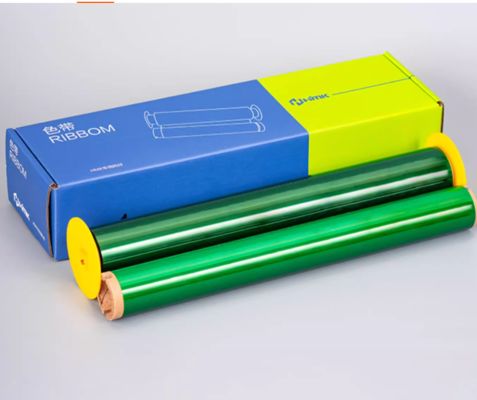 Green Print label tape SR-202G 22cm*100m Sign Sticker Wide Format Logo proveedor