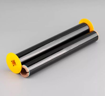 Black Print label tape HMK HLB-400 32cm*100m Sign Sticker Wide Format Logo proveedor