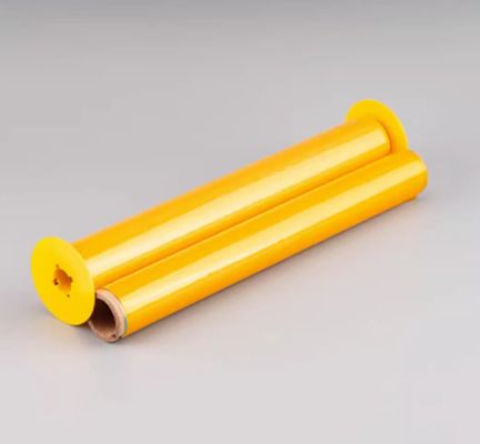 Yellow Print label tape HMK BRK-280Y 280mm*76m Sign Sticker Wide Format Logo proveedor