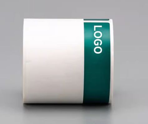 HMKGE50-90B-150(427)/H White heat transfer printing label tape sticker 50mmx90mm proveedor