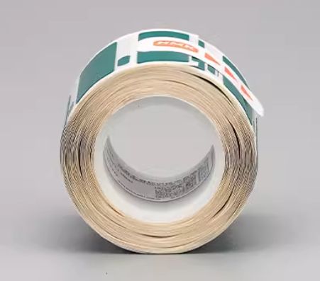 HMK GE-3012G 30mm*12mm Green heat transfer printing label tape sticker proveedor