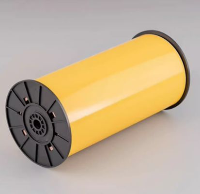 Yellow Print label tape HMK 300mmx15m Sign Sticker Wide proveedor