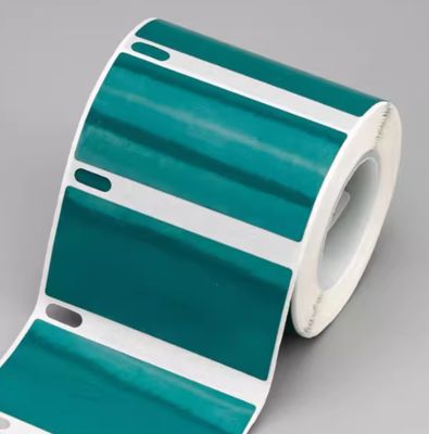Green Print label tape GE-50160G 50mm*160mm Sign Sticker proveedor