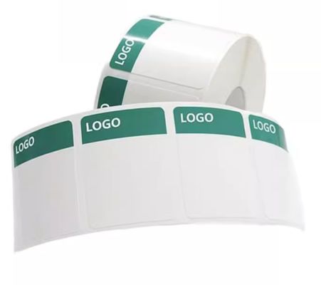 White Print label tape GE40-30B-500(432)/H 40mm*30mm 500pcs Sign Sticker proveedor
