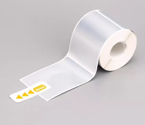 White Print label tape GE-802W 80mm*20mm Sign Sticker proveedor