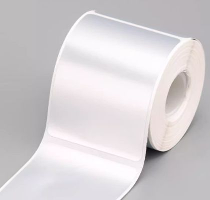 White Print label tape GE-802W 80mm*20mm Sign Sticker proveedor
