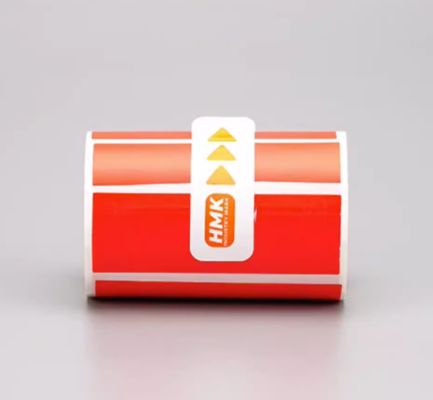 Red Print label tape GE-7024R 70mm*24mm Sign Sticker proveedor