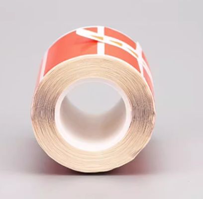 Red Print label tape GE-7024R 70mm*24mm Sign Sticker proveedor