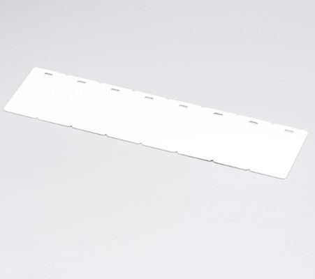 32mm x 68mm PVC Eight consorts label white SR-3268P-8 proveedor