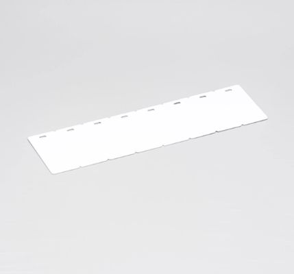 32mm x 68mm PVC Eight consorts label white SR-3268P-8 proveedor