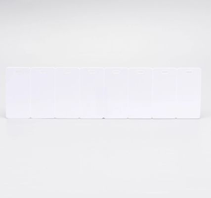 32mm x 68mm PVC Eight consorts label white SR-3268P-8 proveedor
