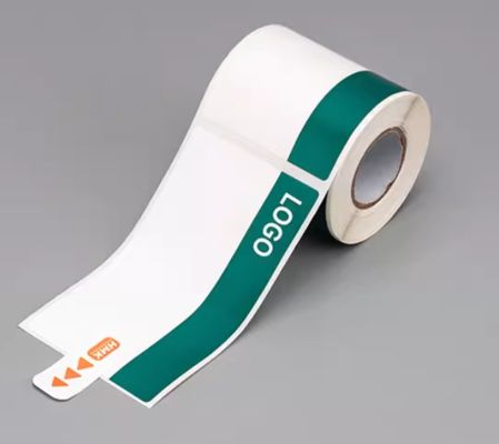 Green Print label tape SR50-80-200 50mm*90mm 200pcs Sign Sticker proveedor
