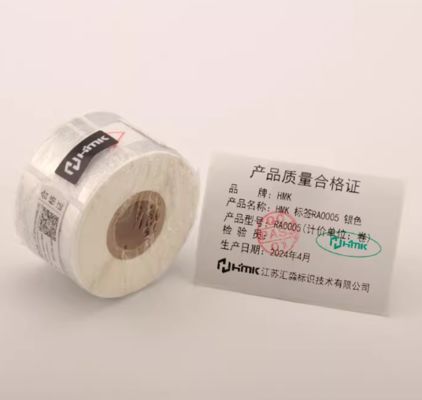 Silver Print label tape RA-0005 40*24mm Sign Sticker proveedor