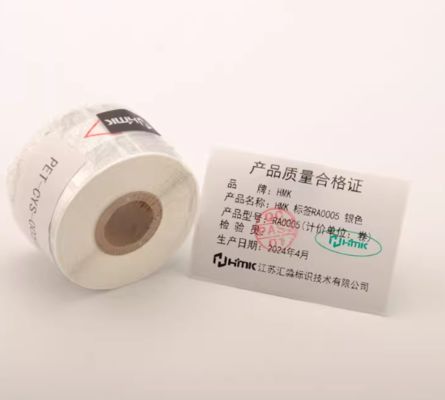 Silver Print label tape RA-0005 40*24mm Sign Sticker proveedor
