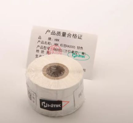 Silver Print label tape RA-0005 40*24mm Sign Sticker proveedor