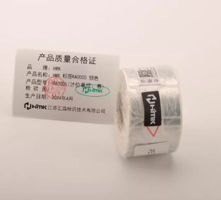 Silver Print label tape RA-0005 40*24mm Sign Sticker proveedor