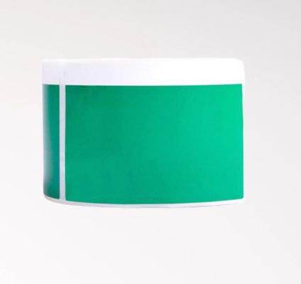 Cinta de etiqueta de impresión blanca GE-3050W 30mm*50mm Etiqueta adhesiva de señalización proveedor