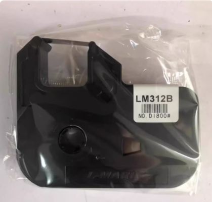 LM312B LM-312B black label tape cassette for LK-320 / LK-340 Electronic Lettering Machine proveedor
