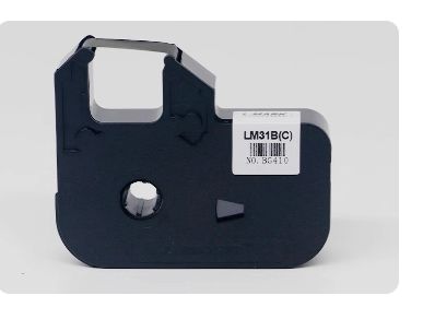 LM-31B(C) LM31B(C) black label tape cassette for LK-320 / LK-340 Electronic Lettering Machine proveedor