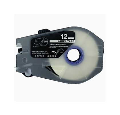 LB-912w 12mm WHITE label tape cassette For Canon LB C-960T / 920T / 980T Electronic Lettering Machine tube printer proveedor