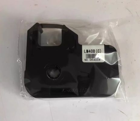 LM-40B(C) Black label tape cassette for L-MARK Electronic Lettering Machine tube printer proveedor
